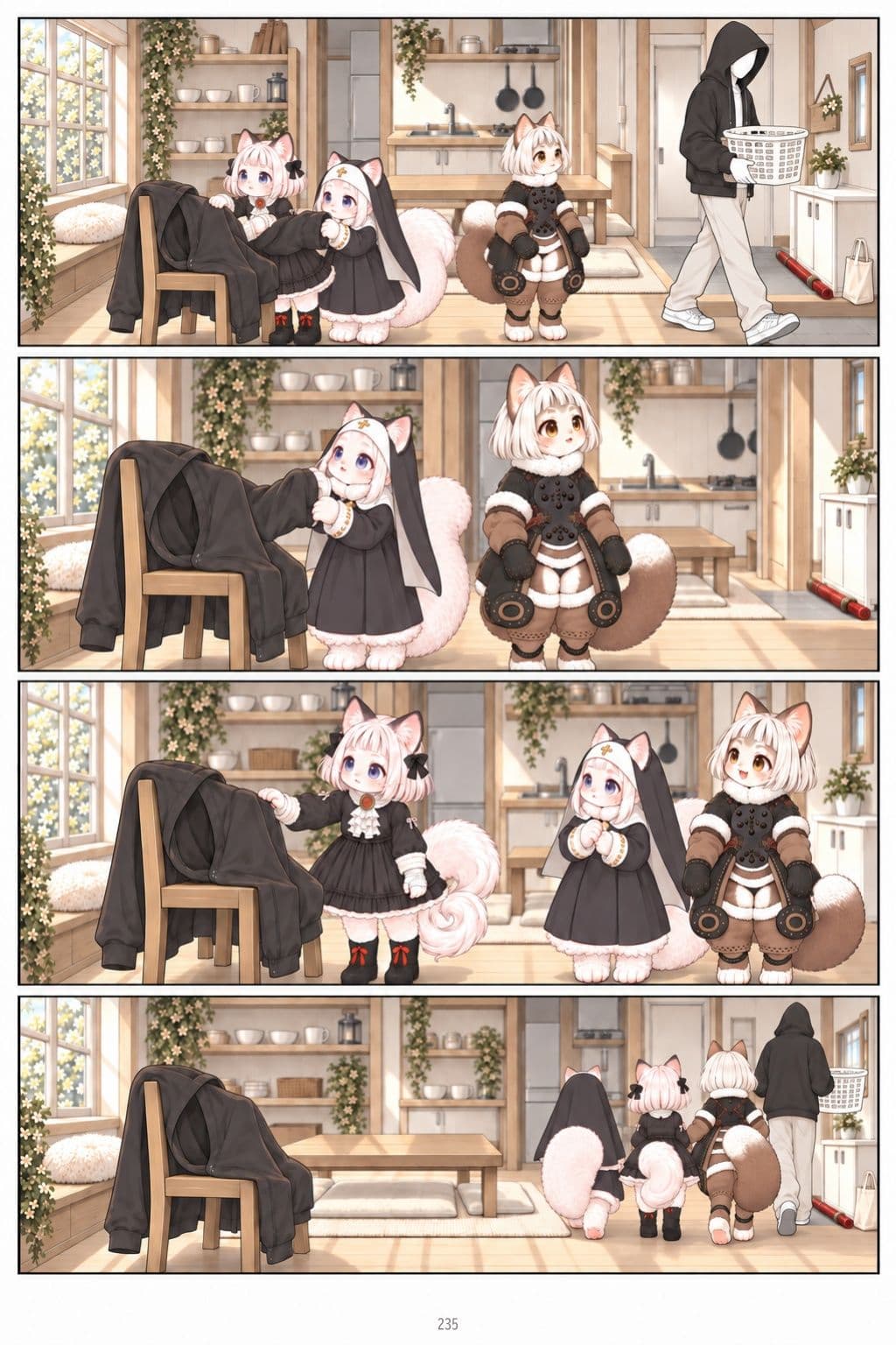 ご主人と3匹の猫 サンプル7