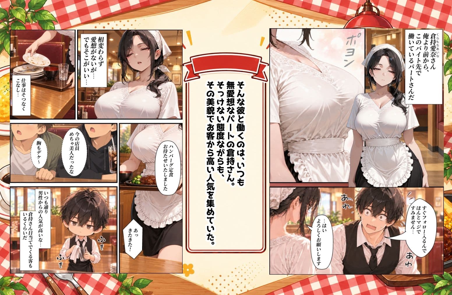 愛想がないバ先のパート人妻を俺のチンポで孕ませるまで サンプル2