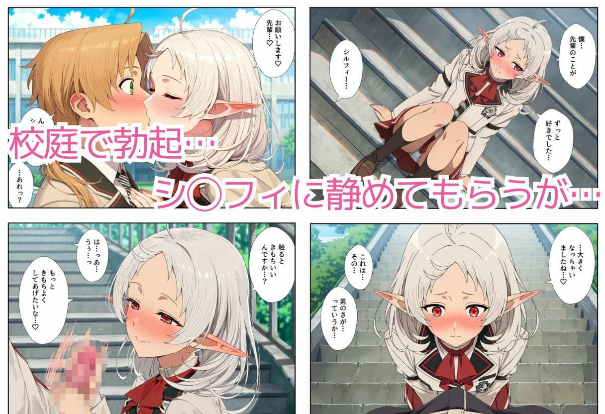 無職ヒロイン学園ハーレムイチャラブ中出しえっち サンプル4