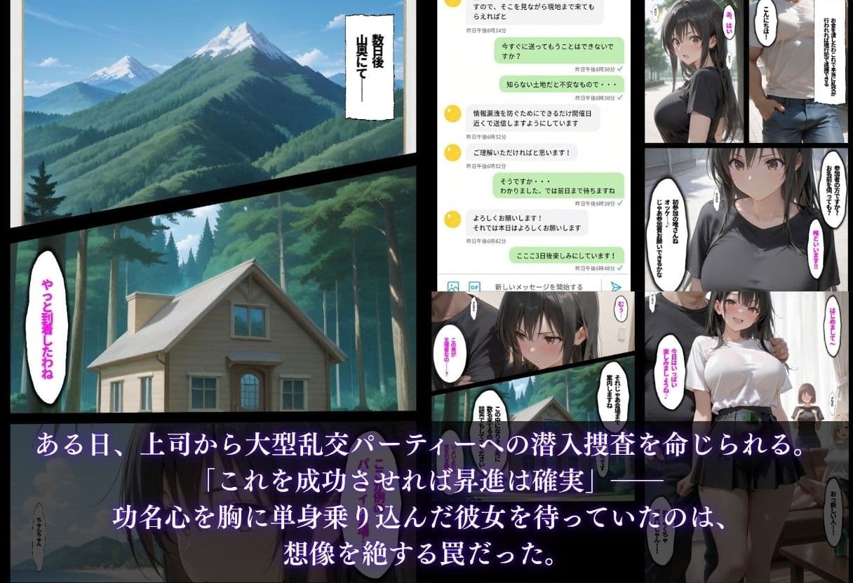 【総集編！古●川3本立て】陸上部編、潜入捜査編、催●肉便器編 サンプル5