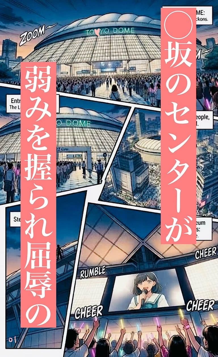 500ページ★国民的アイドル◯坂のセンターが母の命と引き換えにジジイ達と国民的中出しセックスした話し サンプル2