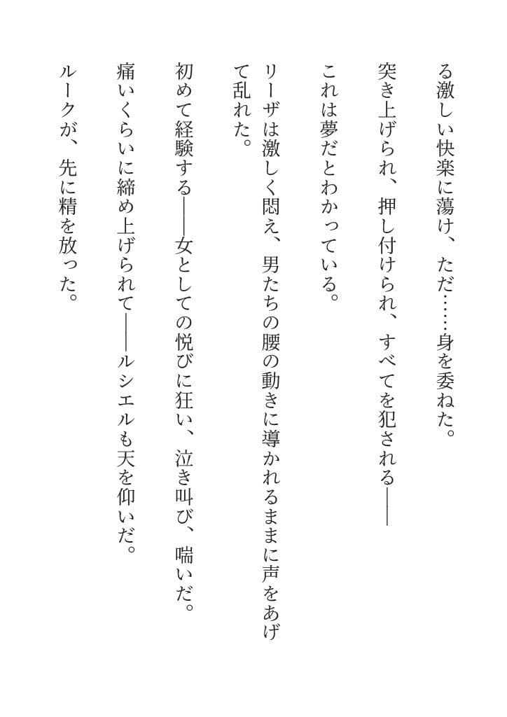 【ノベル】黒き貴公子と贖われぬ花嫁 サンプル5