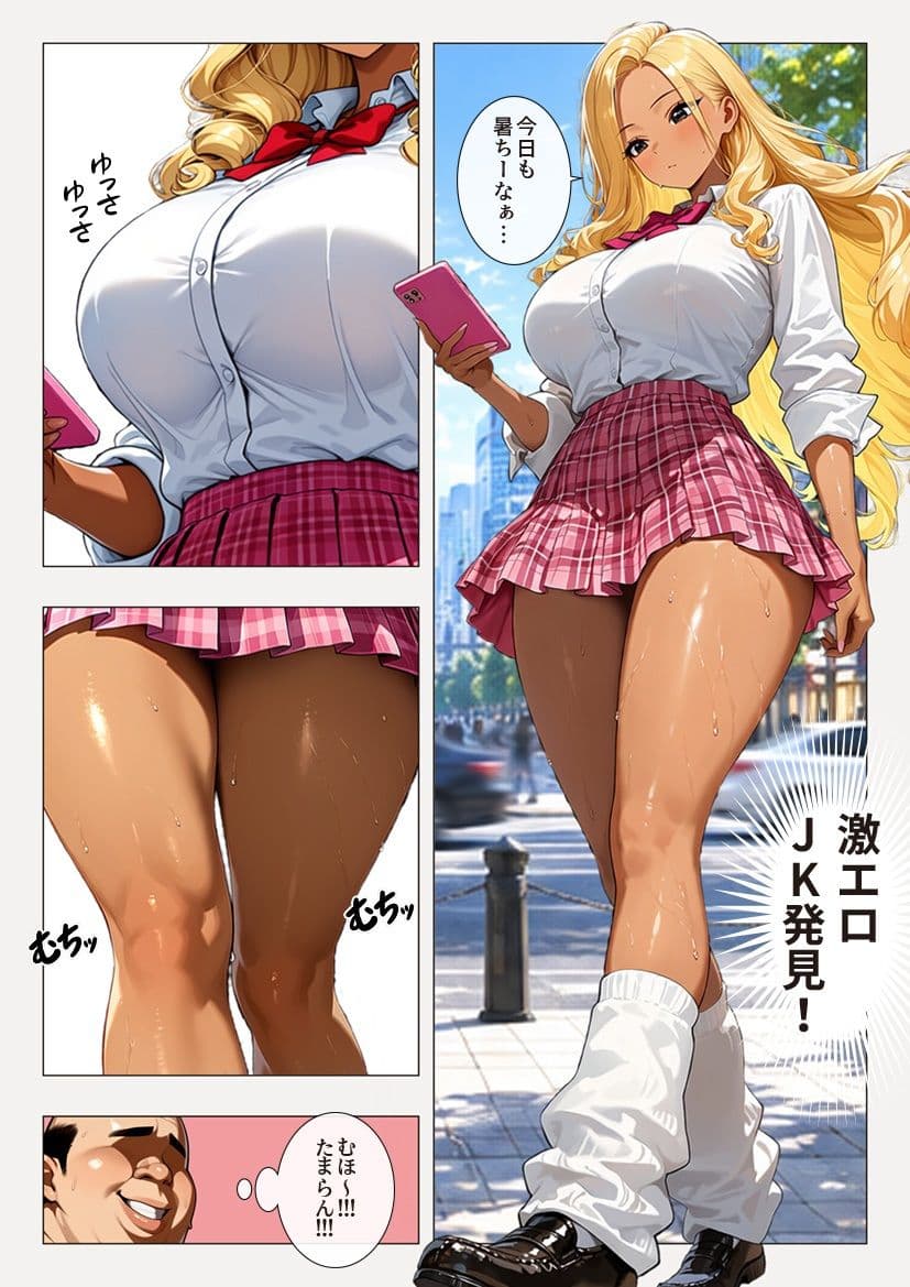 無敵おじさんやりたい放題-ギャルJK編 サンプル2