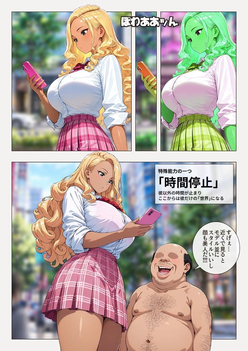 無敵おじさんやりたい放題-ギャルJK編 サンプル4