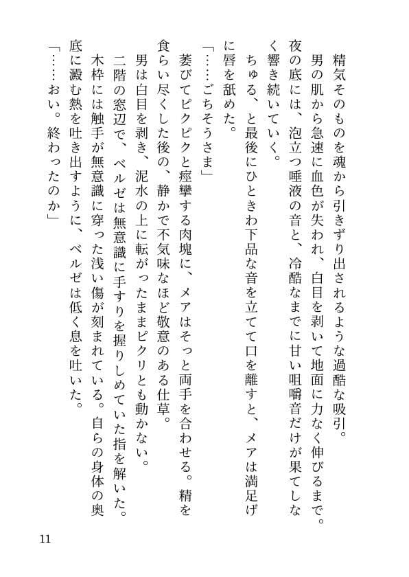 【盗賊討伐編】サキュバスと触手剣士の搾精百合マイホーム計画 Ep.1 サンプル10