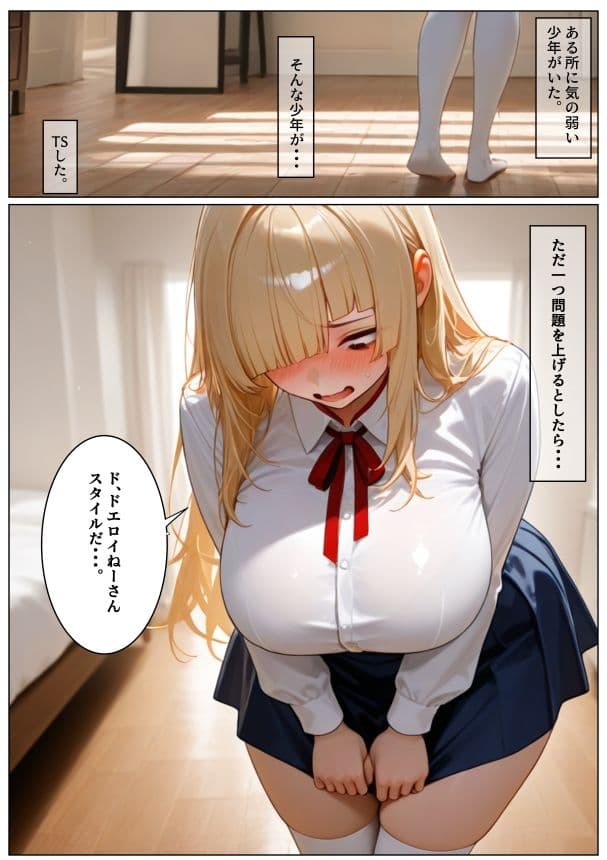 TSしたらドエロイねーさんスタイルになったぞ・・・ サンプル1