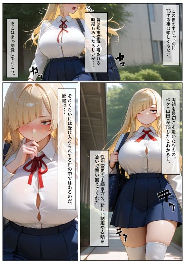 TSしたらドエロイねーさんスタイルになったぞ・・・ サンプル2