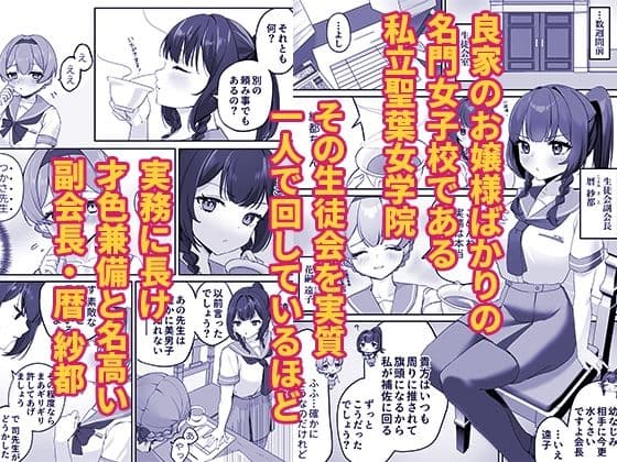 才色兼備の生徒会副会長はマゾメス堕ちしてるのを意地でも認めない サンプル2