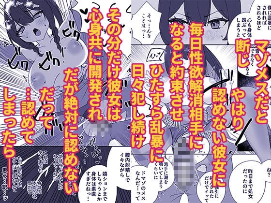 才色兼備の生徒会副会長はマゾメス堕ちしてるのを意地でも認めない サンプル9