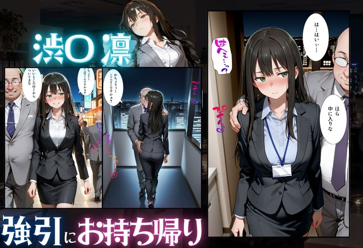 新人OLが新歓でキモ上司に寝取られる話 ア〇ドルマスターシンデレラガールズ編 サンプル3