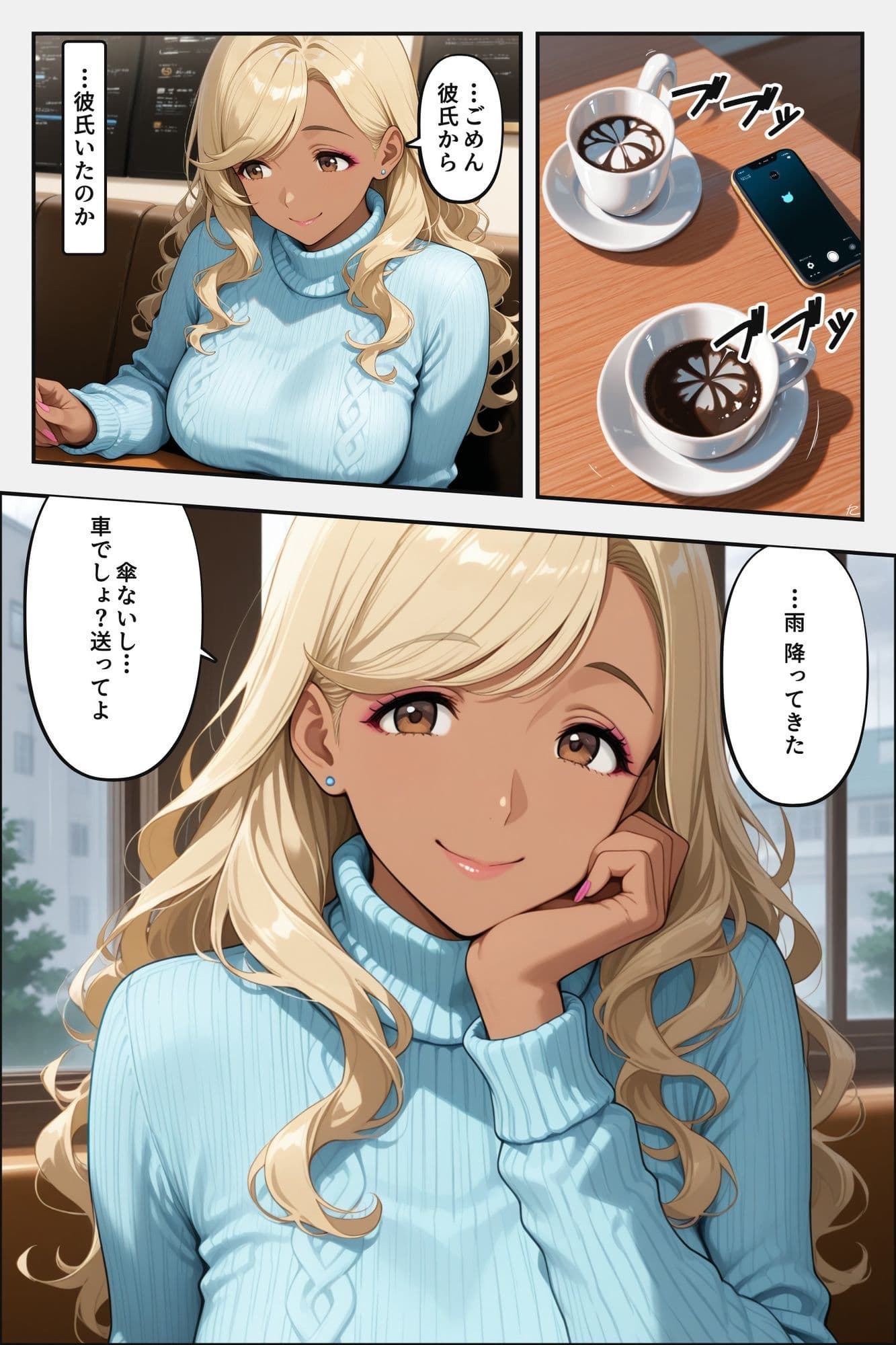 今日だけ、って言ったのに 〜彼氏持ちの元カノとカーセックスを繰り返すセフレになった話〜 サンプル2