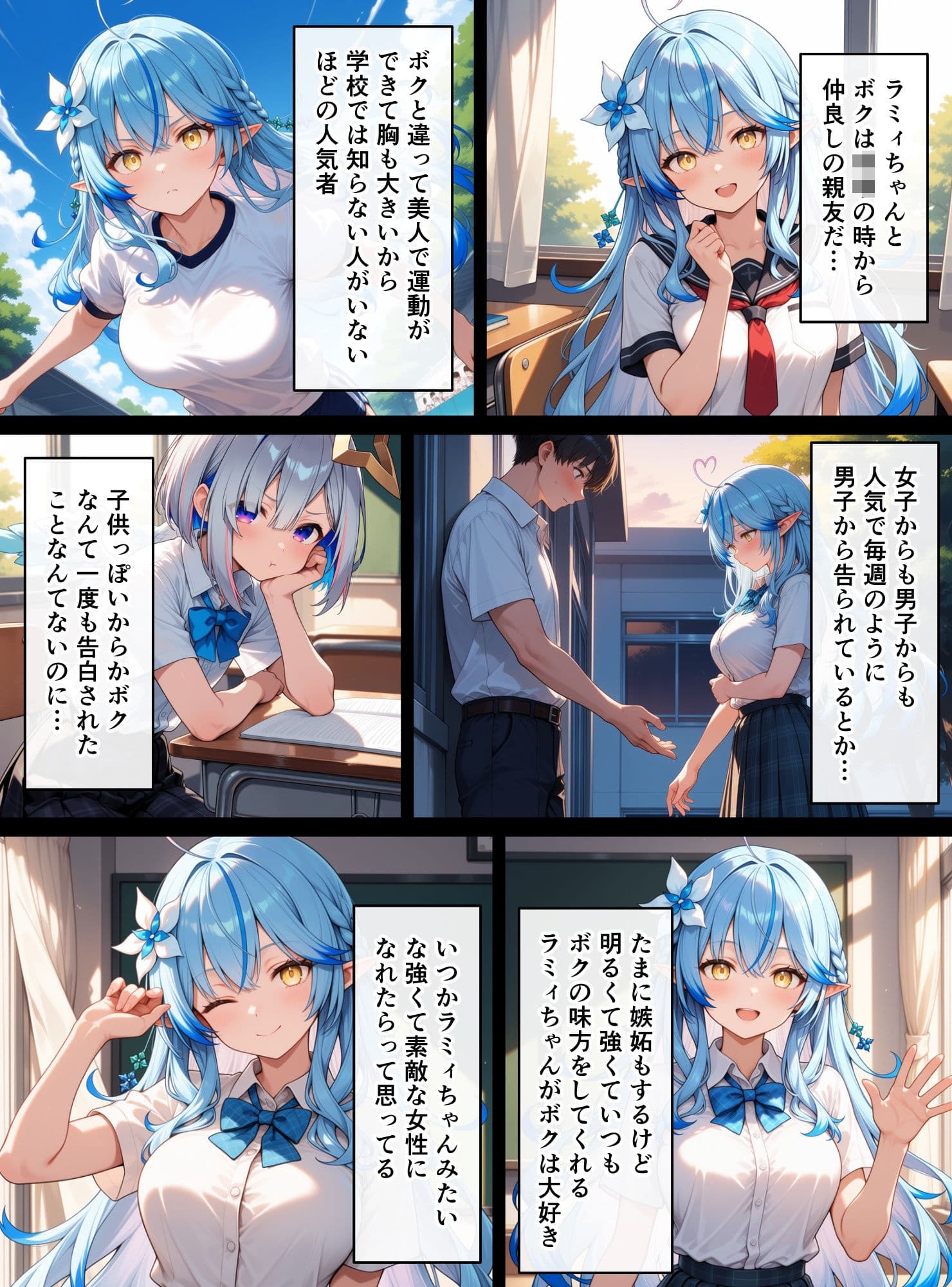 セックスしないと出られない部屋（天●か●た、雪●ラ●ィ） サンプル5