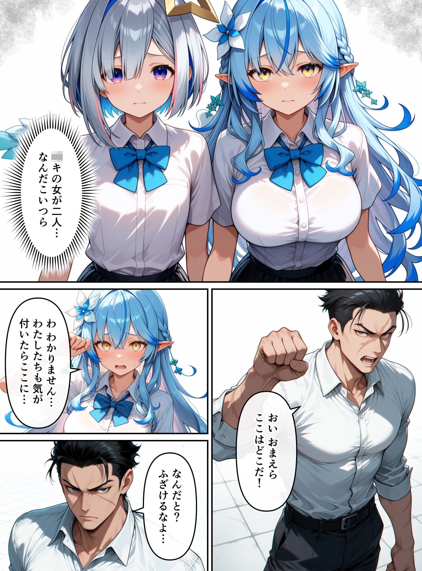セックスしないと出られない部屋（天●か●た、雪●ラ●ィ） サンプル9