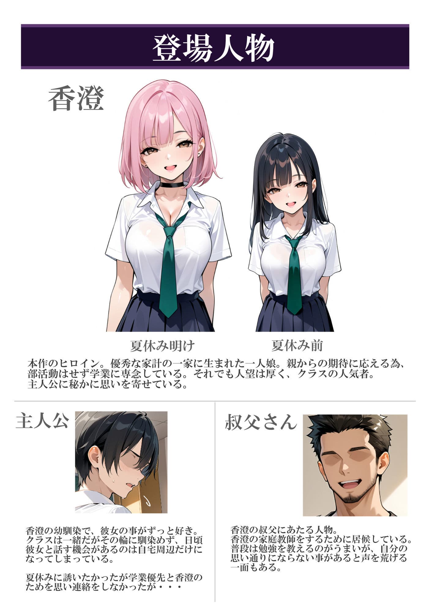 夏休み明けの寝取られ報告〜ずっと好きだった幼馴染の知らない夏〜 サンプル8