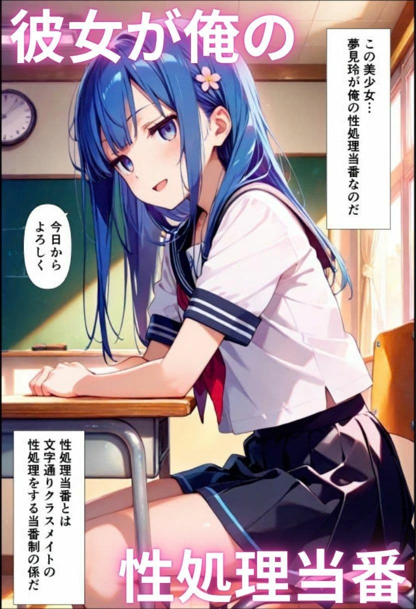 クラスメイトのジト目で無表情な女子は君だけに超敏感な性処理当番 サンプル1