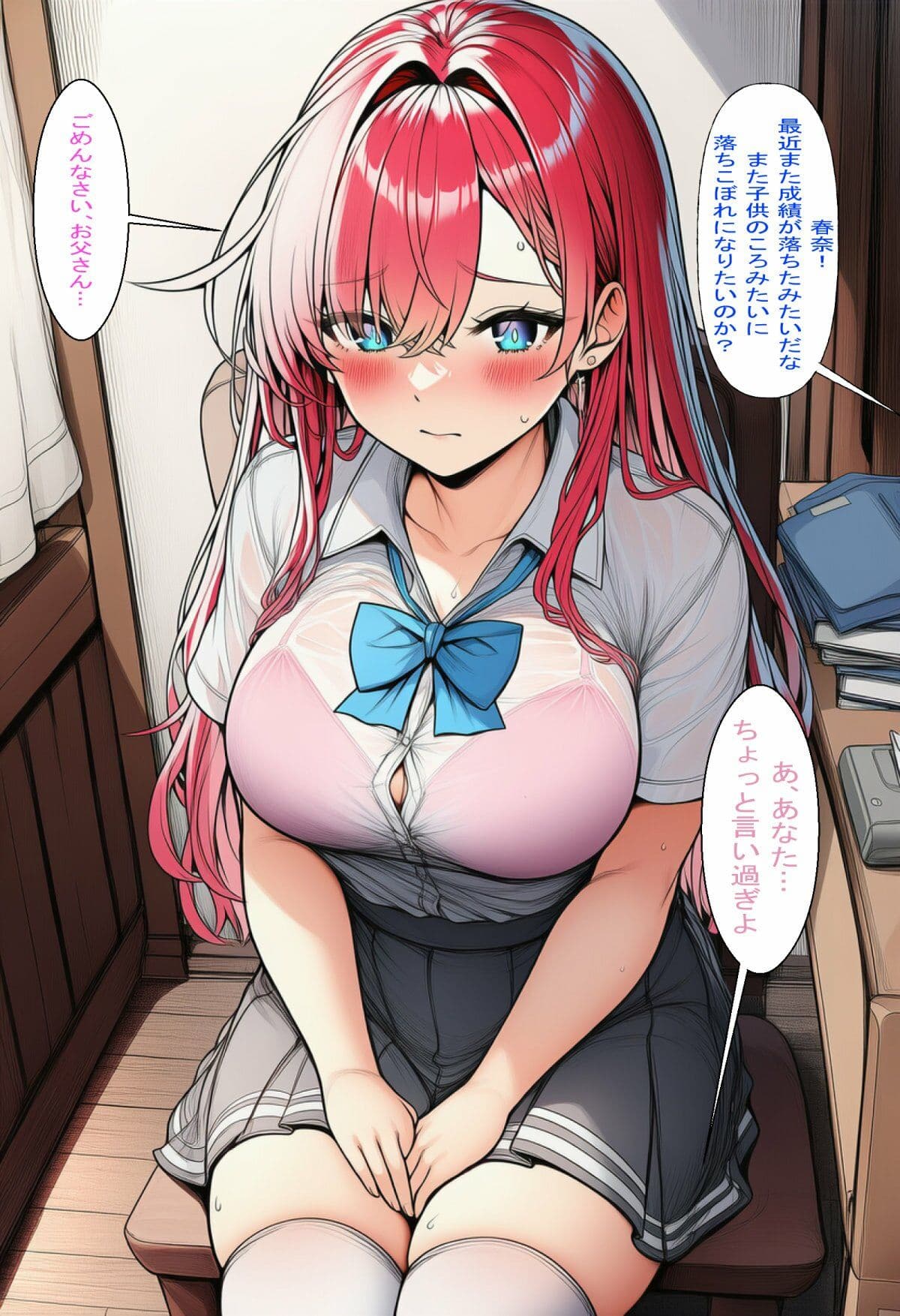 【NTR】清楚なはずの彼女が変態中年オヤジに堕とされて…2 サンプル1