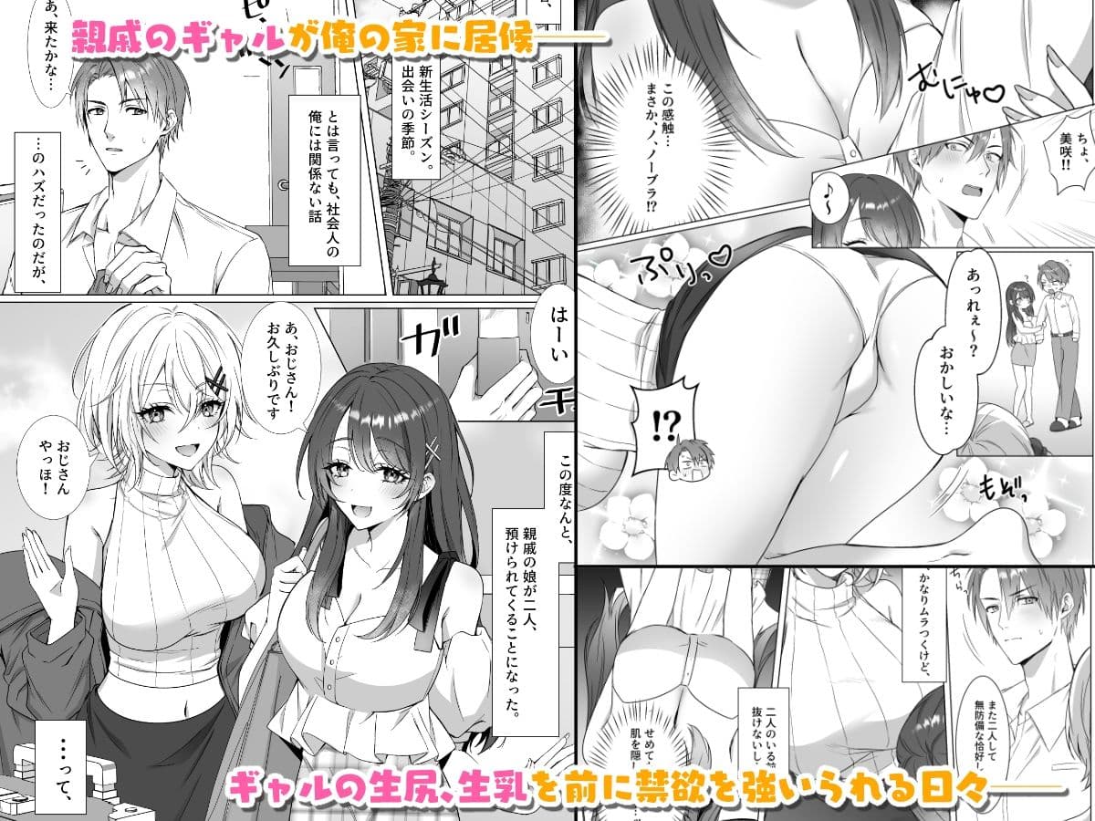 押しかけギャル姉妹が俺のお嫁さんになるまで  同棲開始編 サンプル1