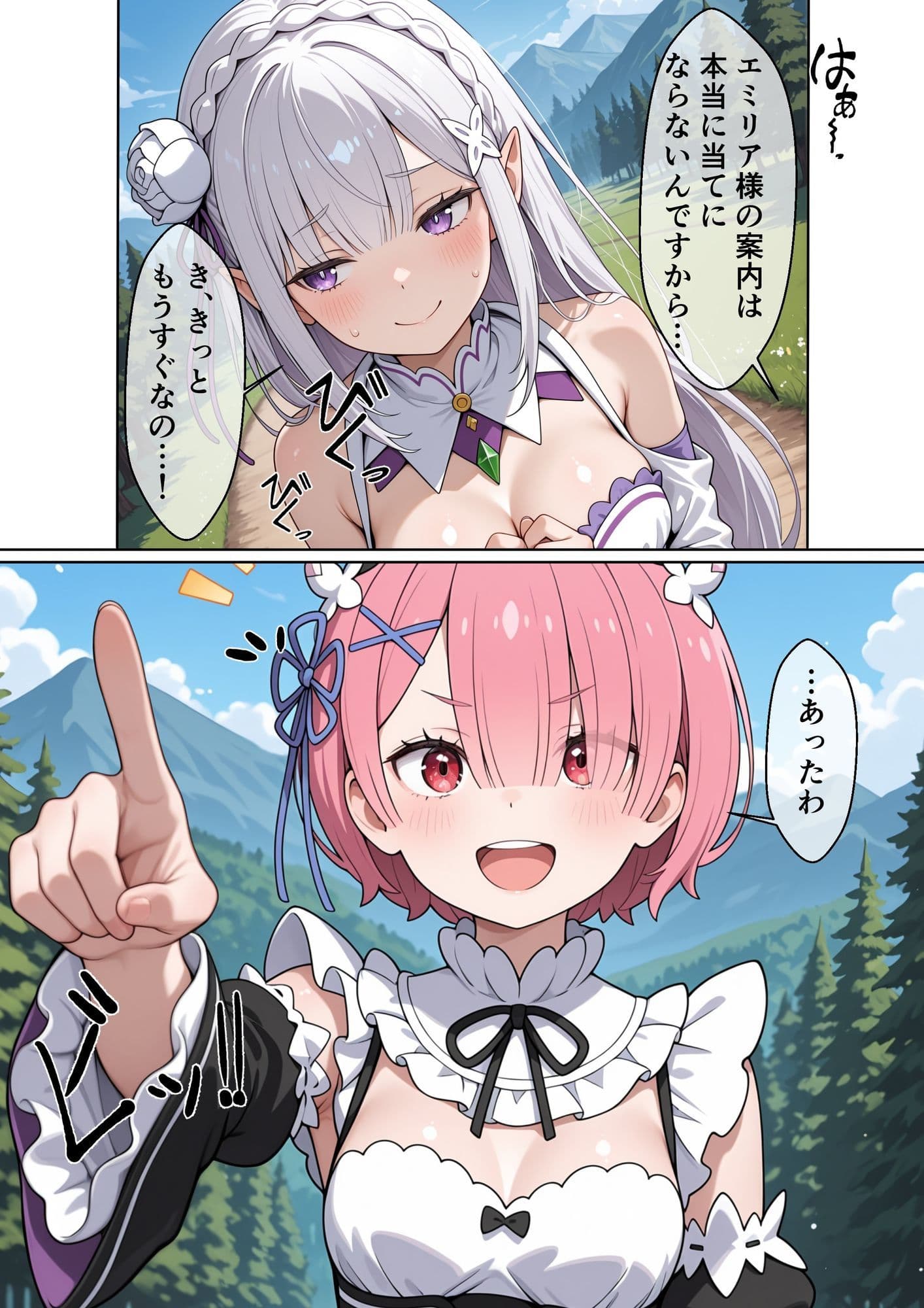 とある旅館の性交生活 催◯温泉旅【Re:ゼロから始める異世界◯活編】 サンプル3
