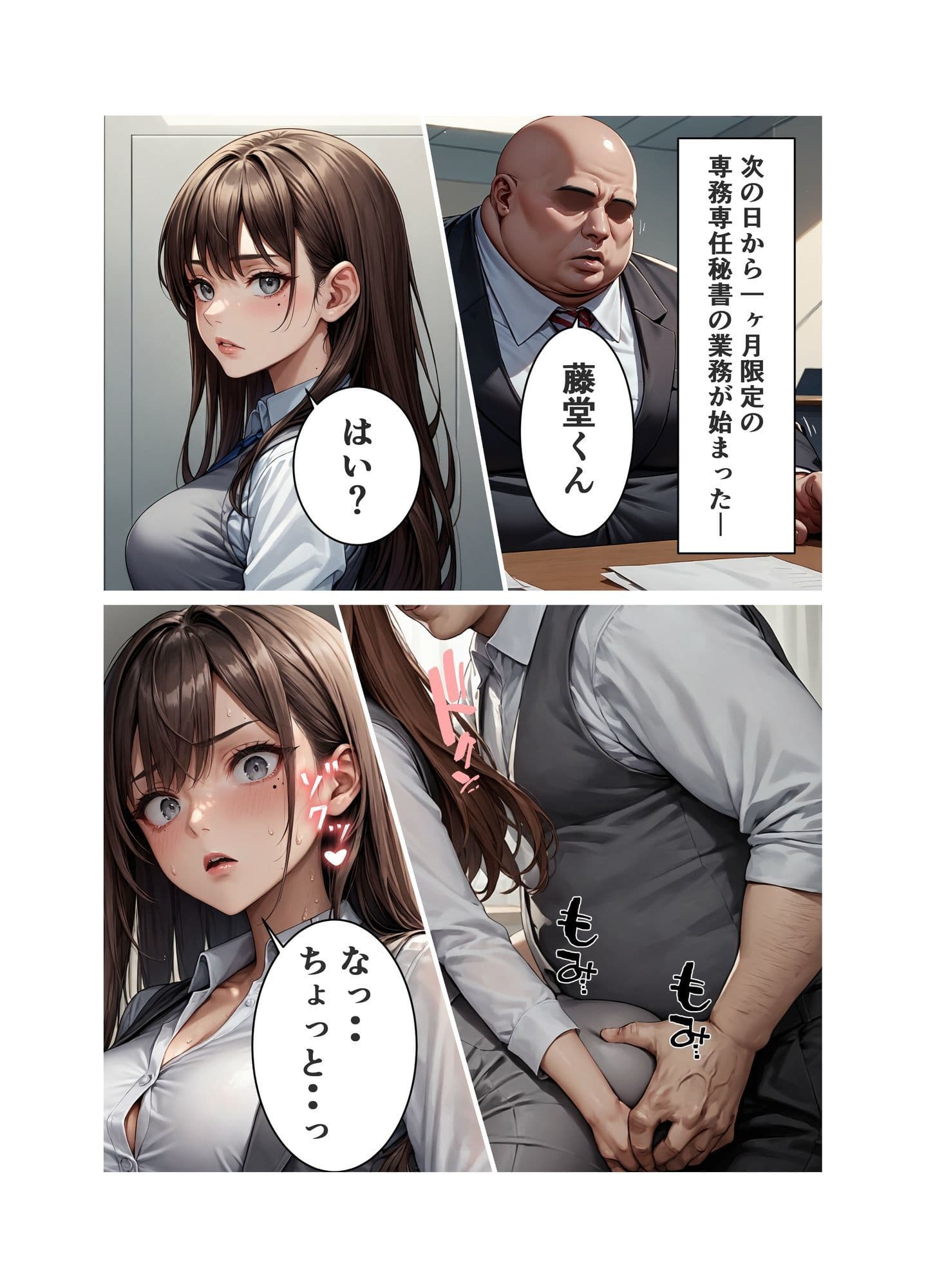 新婚1年目の愛妻・遥が、僕のミスをもみ消すために専務の肉便器へとメス堕ちする話【社内NTR/本編102P】 サンプル3