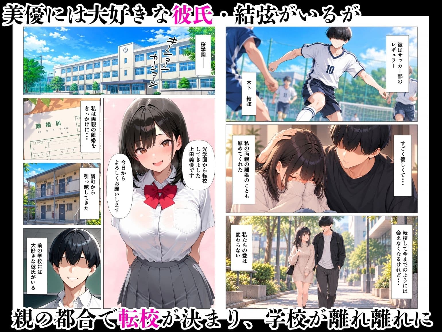 清楚系彼女は寝取られる〜気持ちとは裏腹に体が求めてメス堕ち〜 サンプル2