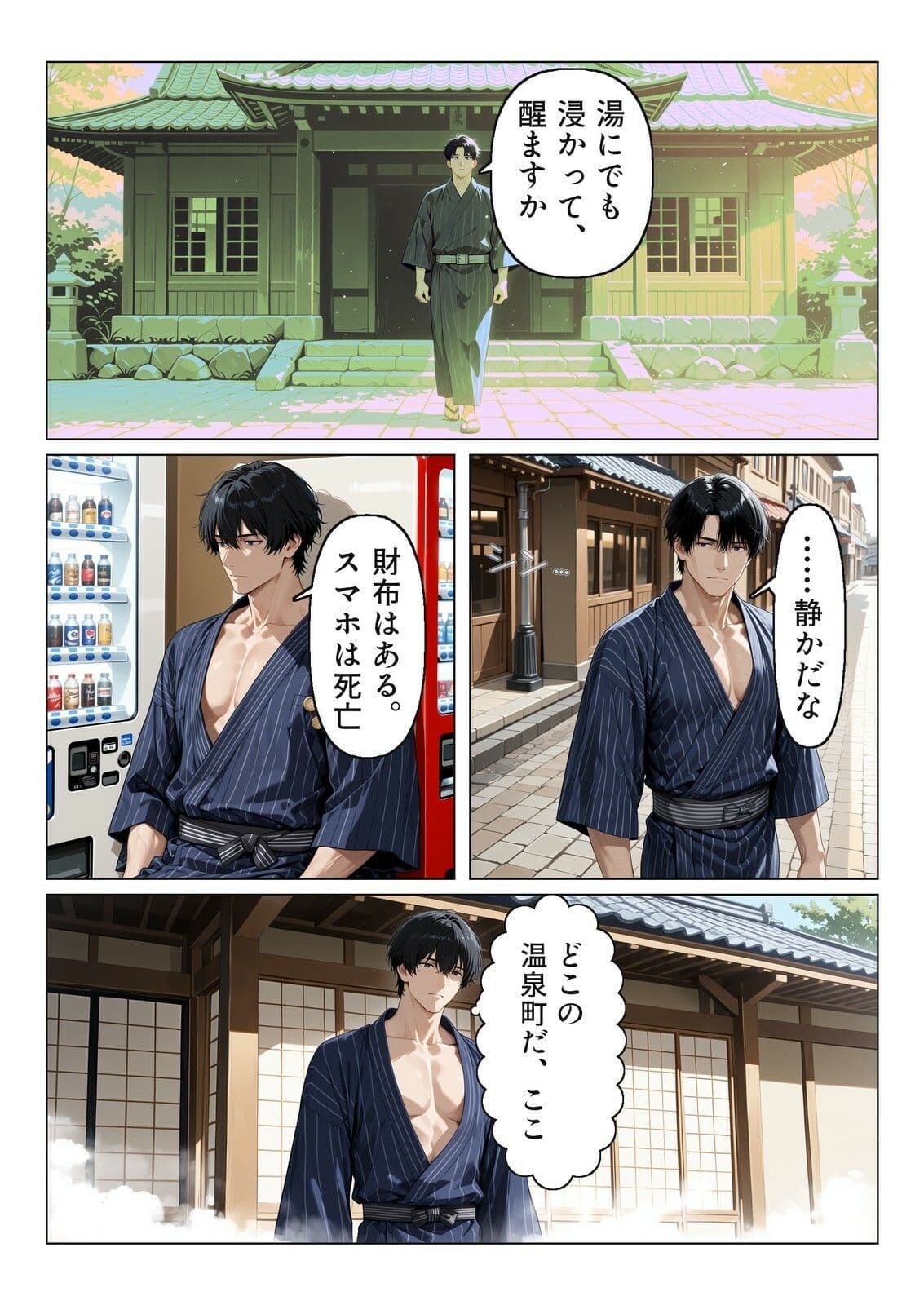秘湯旅館の朝 サンプル3