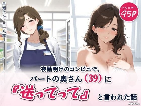 夜勤明けのコンビニで、パートの奥さん（39）に『送ってって』と言われた話