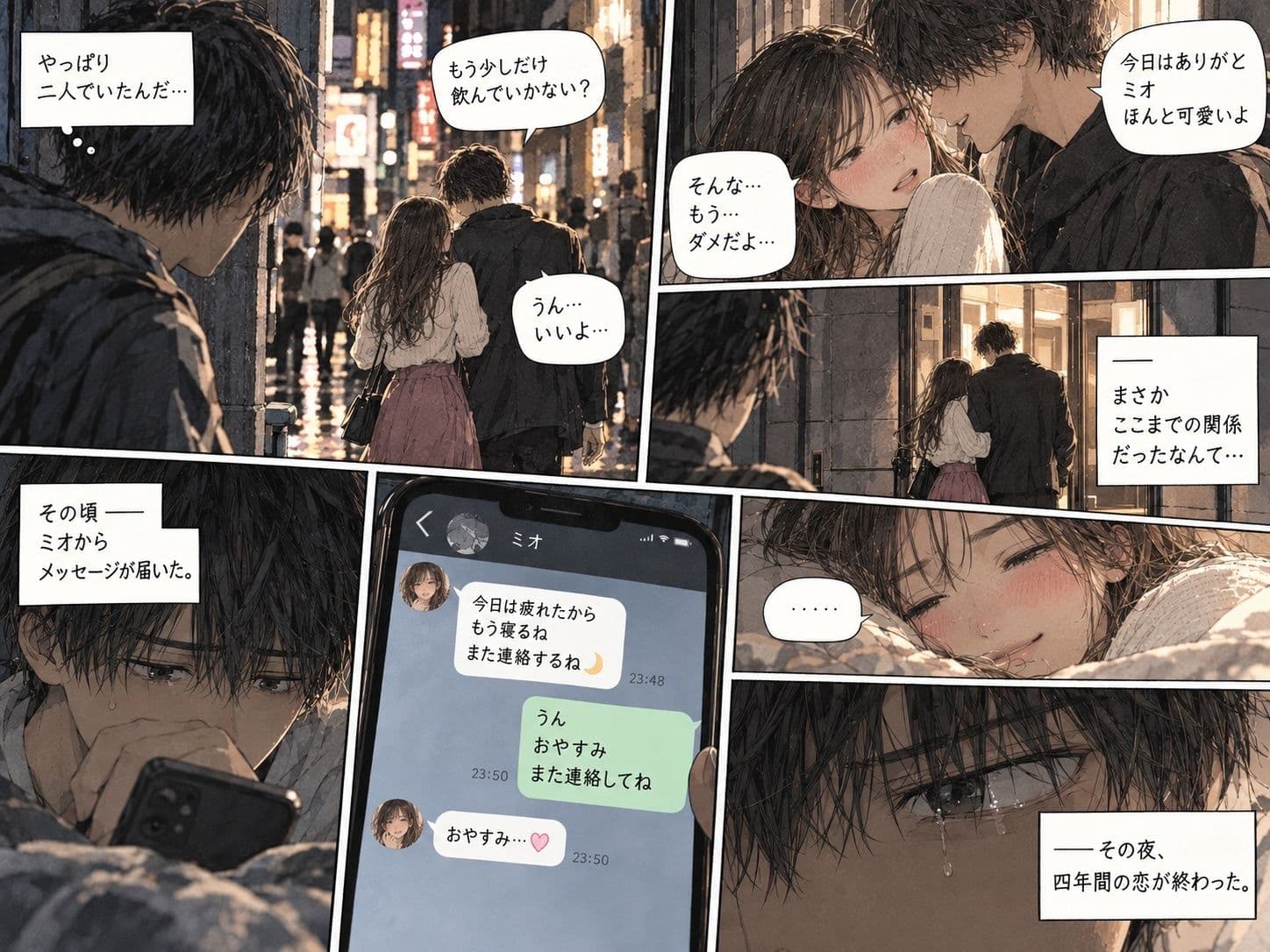 『遠距離恋愛中の彼女を、大学の先輩に寝取られた。』 サンプル5