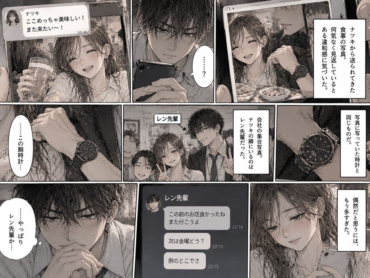 『彼女のカーナビに、毎週同じホテルの履歴が残っていた。』 サンプル4