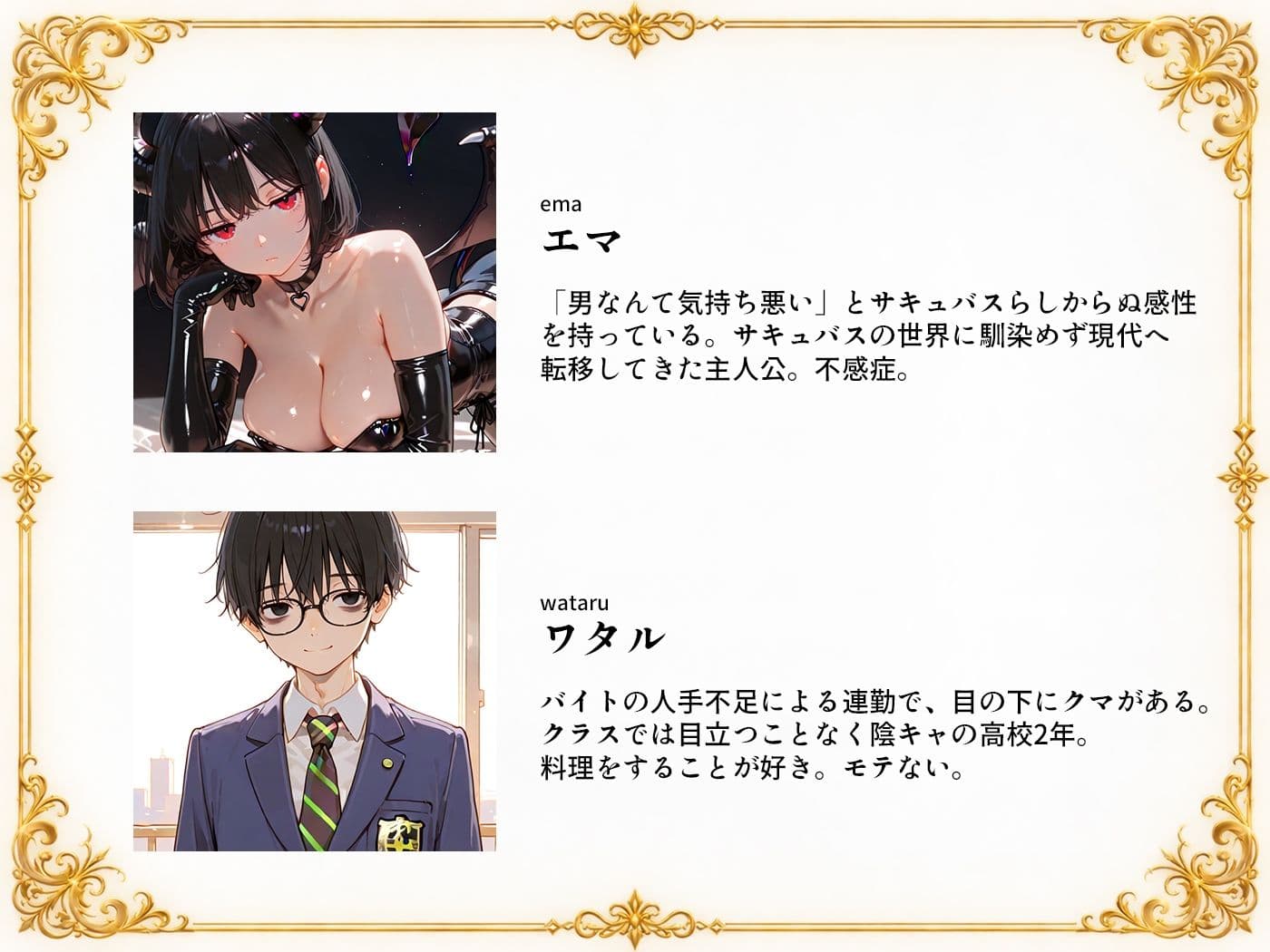 不感症サキュバスは母乳が止まらない。飲んだ相手も止まらない。〜中出しの精子でボテ腹になるまで〜 サンプル1