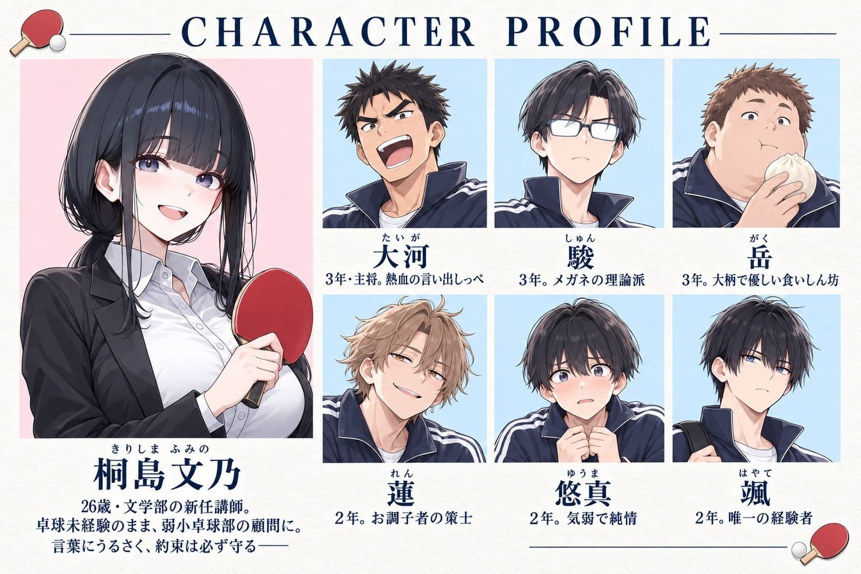 おっぱい卓球 サンプル1
