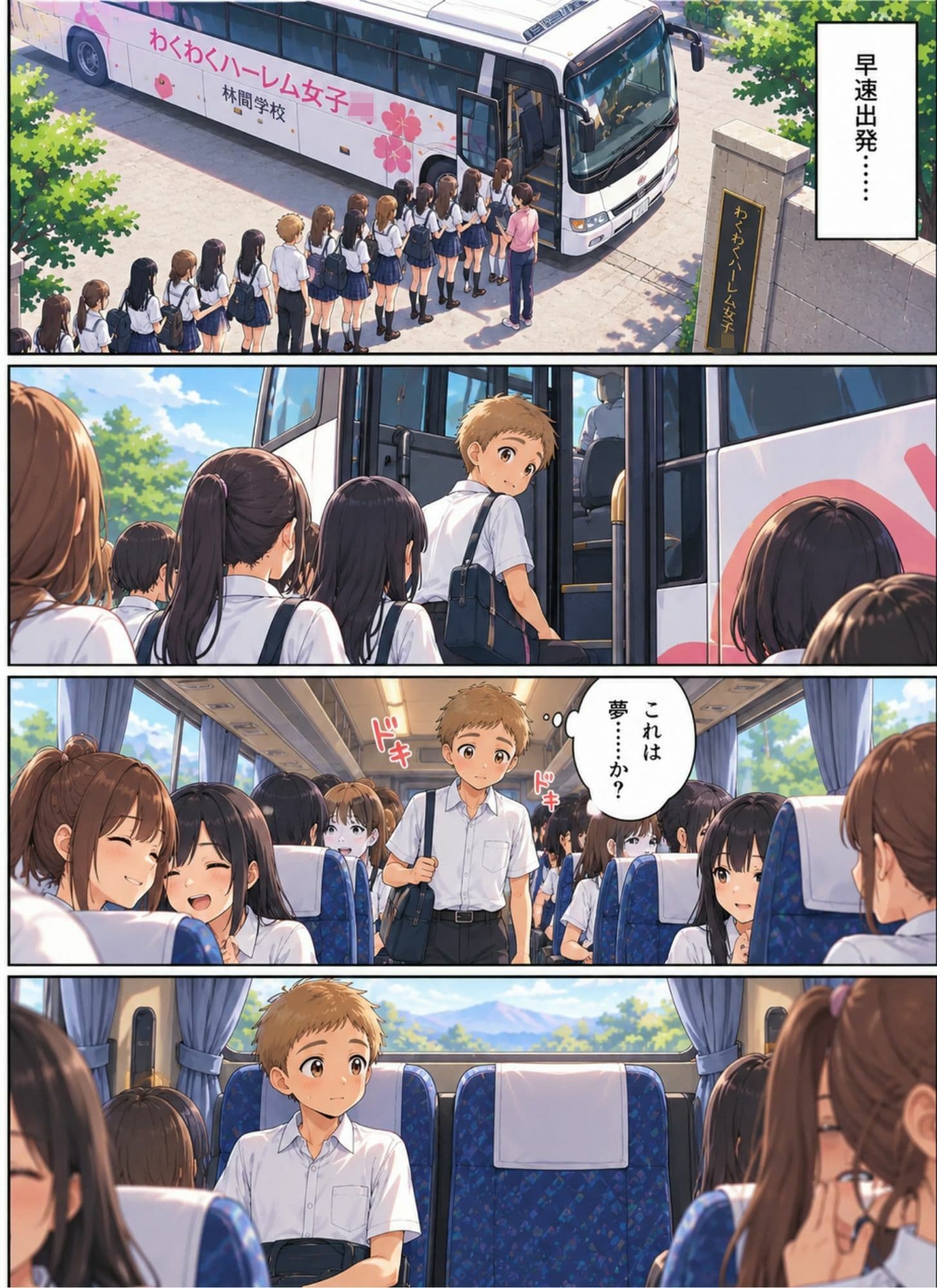 ときめきハーレム学園へようこそ17 サンプル2