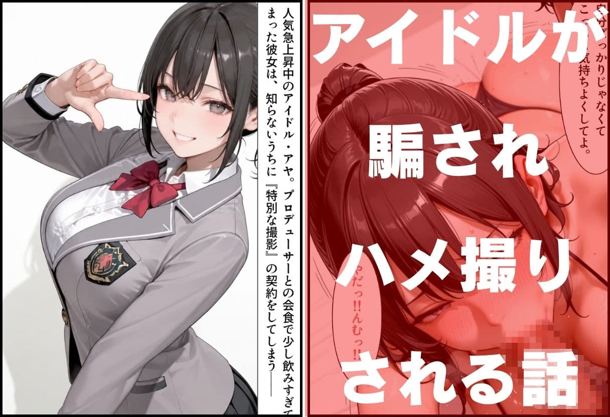 巨乳アイドル アヤ ハメ撮り流出 〜グラビアと騙されマイクロビキニで生中出しS〇X〜 サンプル1