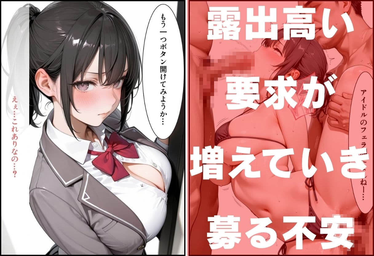 巨乳アイドル アヤ ハメ撮り流出 〜グラビアと騙されマイクロビキニで生中出しS〇X〜 サンプル5