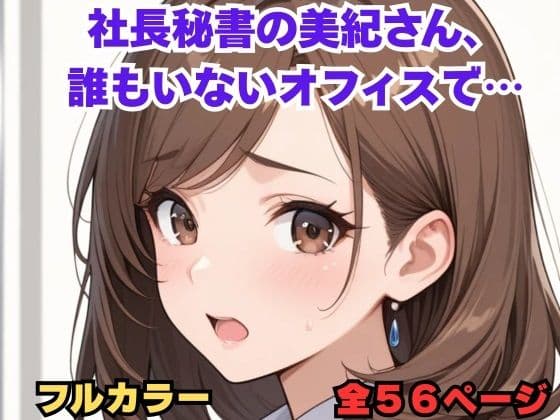 社長秘書の美紀さん、誰もいないオフィスで…