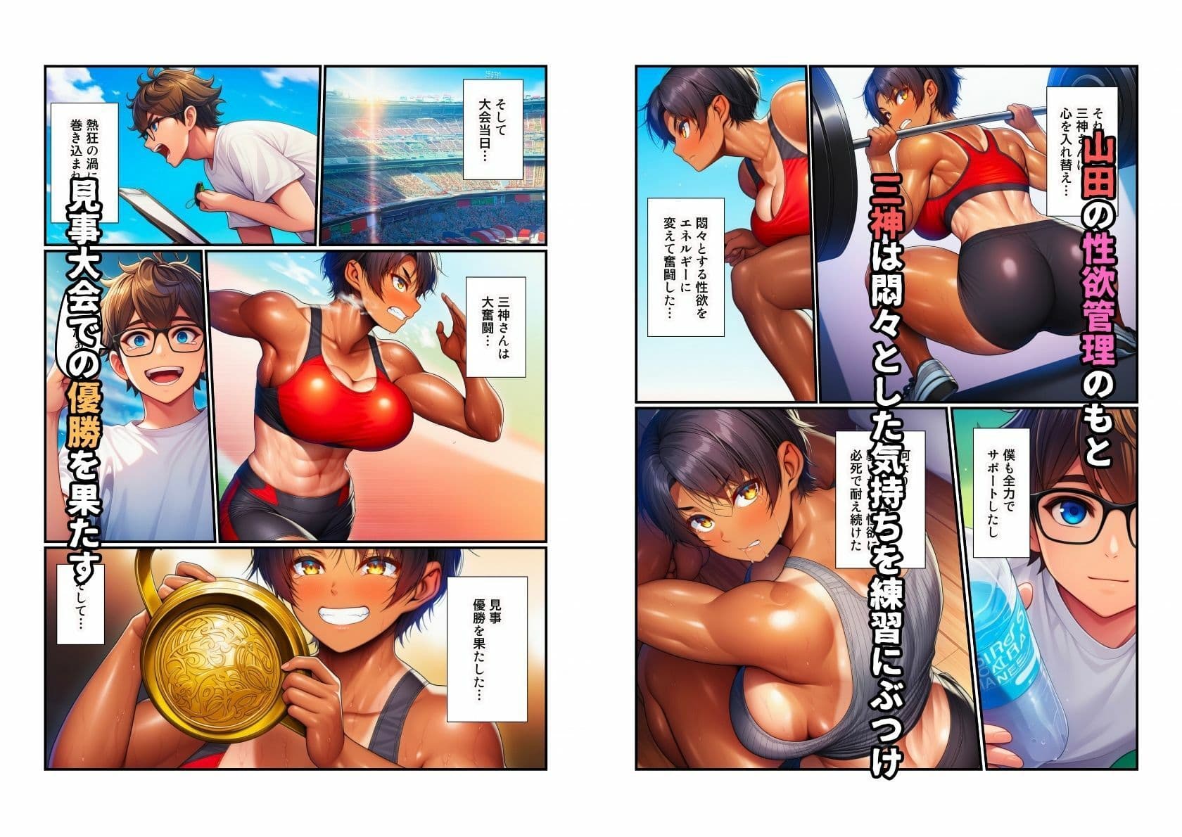 監督の肉便器だった陸上部女子の性欲管理をマネージャーの僕が引き継いだ話 サンプル8