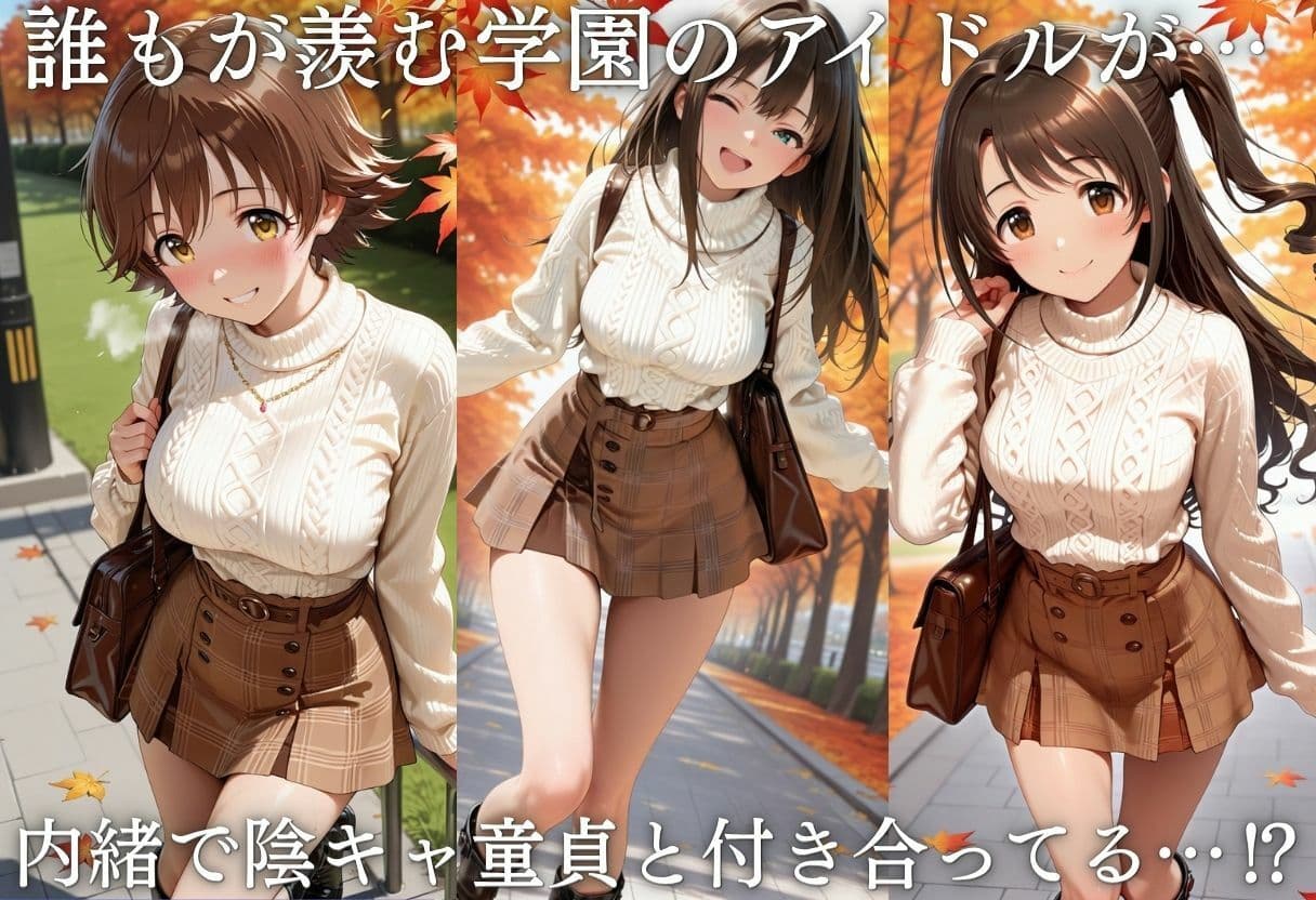 アイドルが弱みを握られてNTRされ中出しされた話 サンプル1