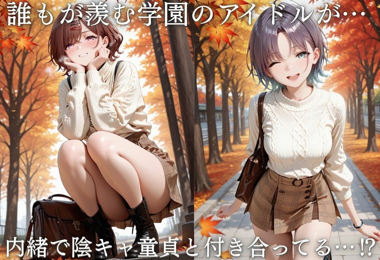 童貞彼氏持ちアイドルが弱みを握られてNTRされ中出しされた話 サンプル1