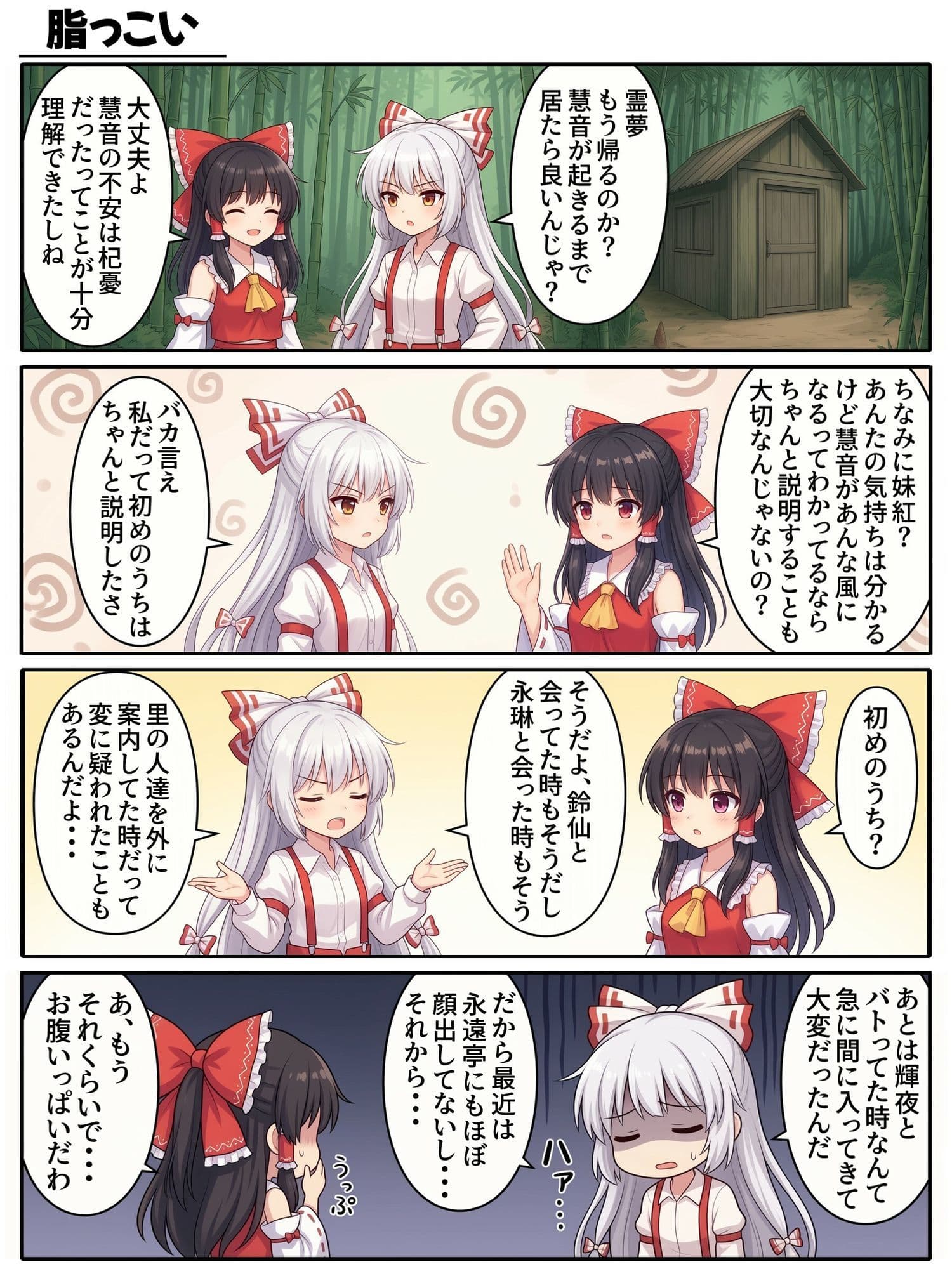 東方4コマ物語〜幻想郷は今日も平和です〜.第2巻 サンプル3