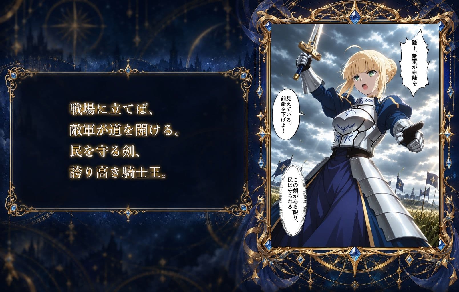 騎士王の敗北 サンプル1