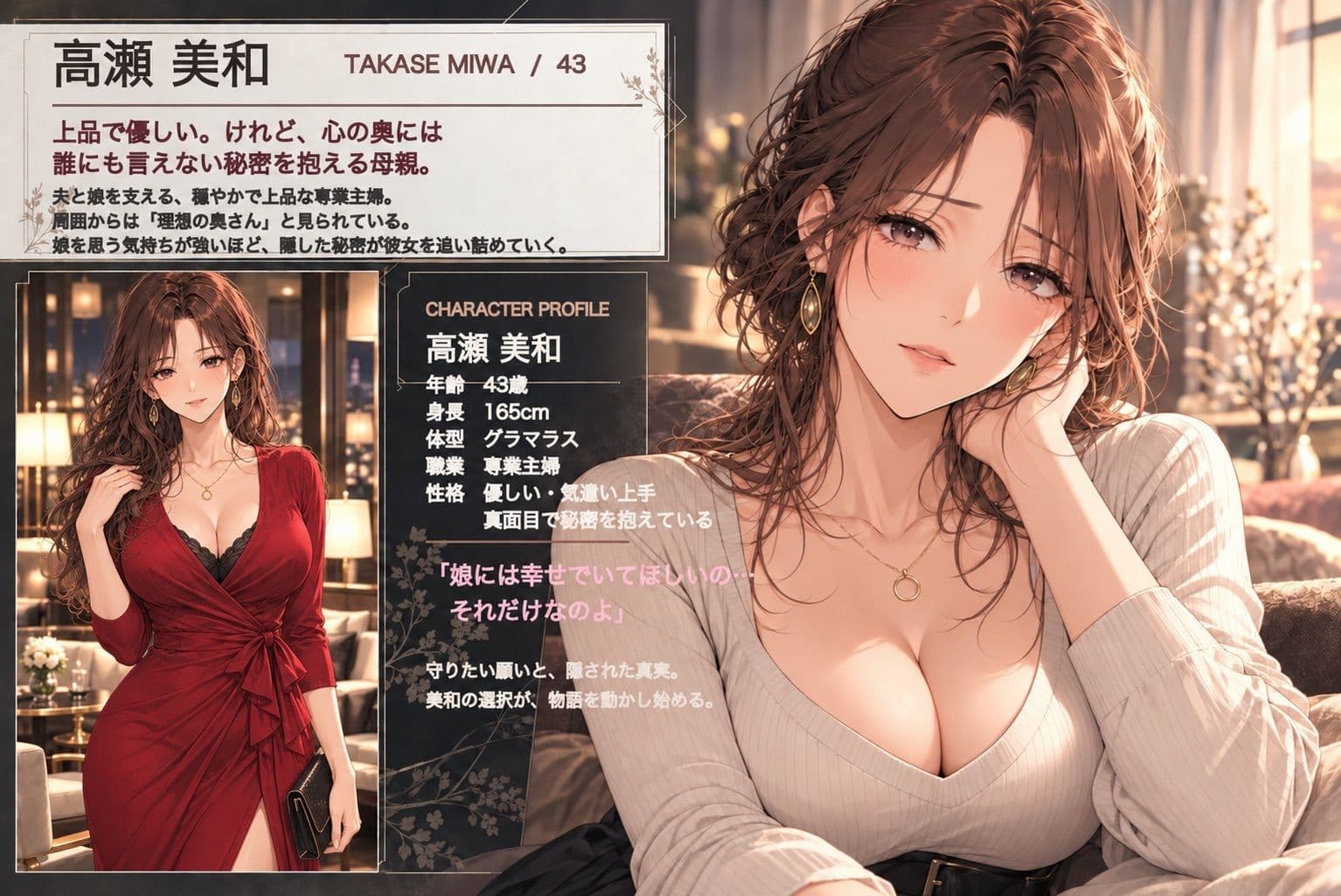 秘密、見つけました。娘を調べて下さい。高瀬美和編 サンプル1