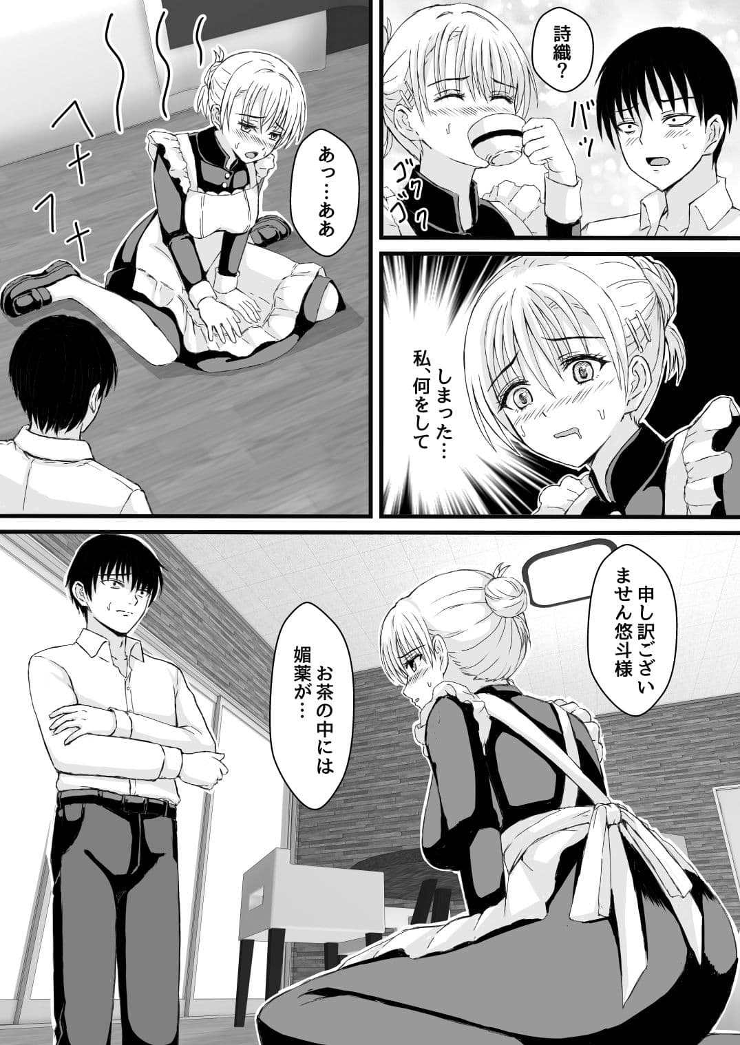 購入メイドで筆おろし サンプル4