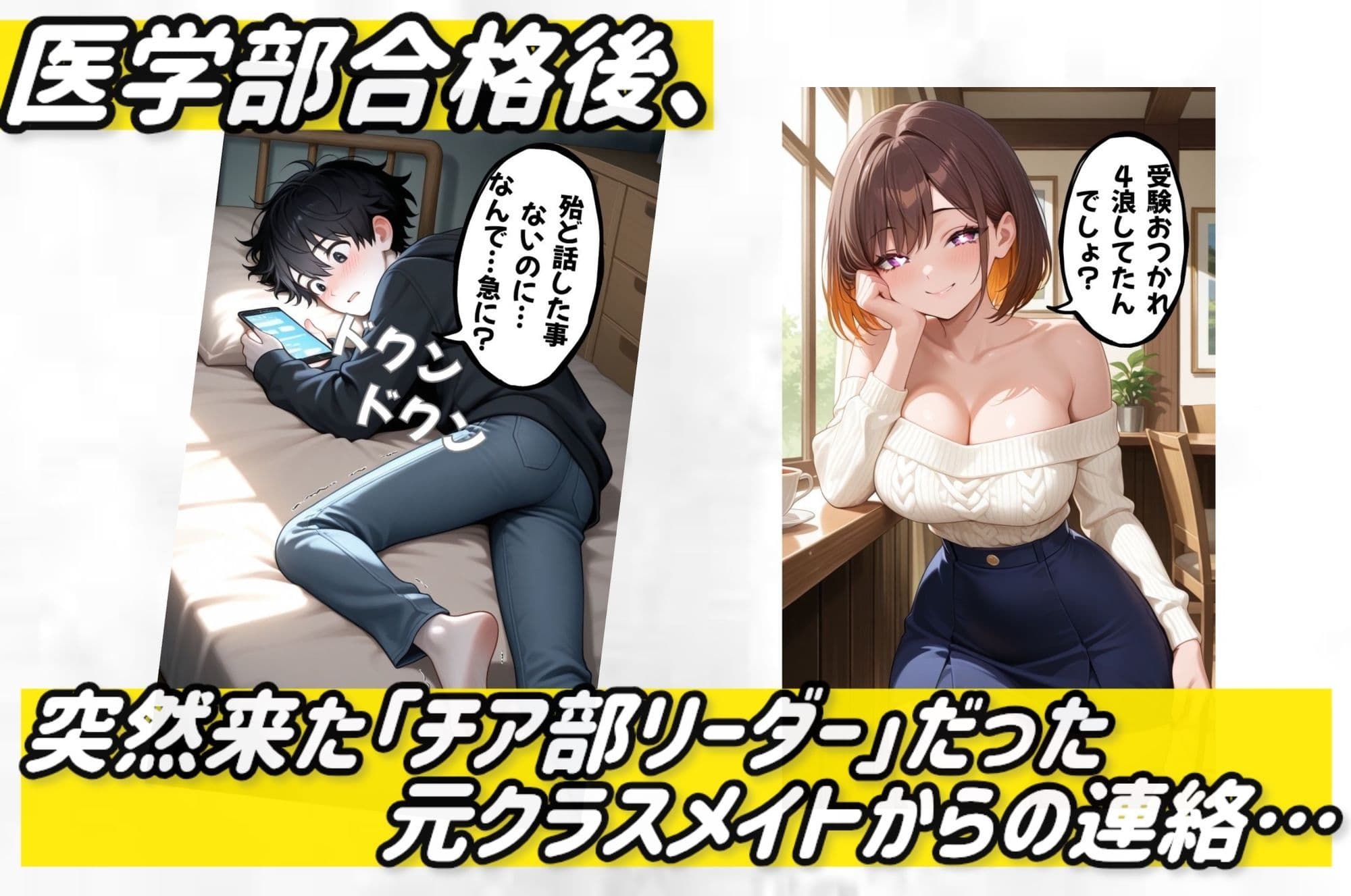 「え、医学部受かったん？」とチア部リーダーに迫られた件 サンプル1