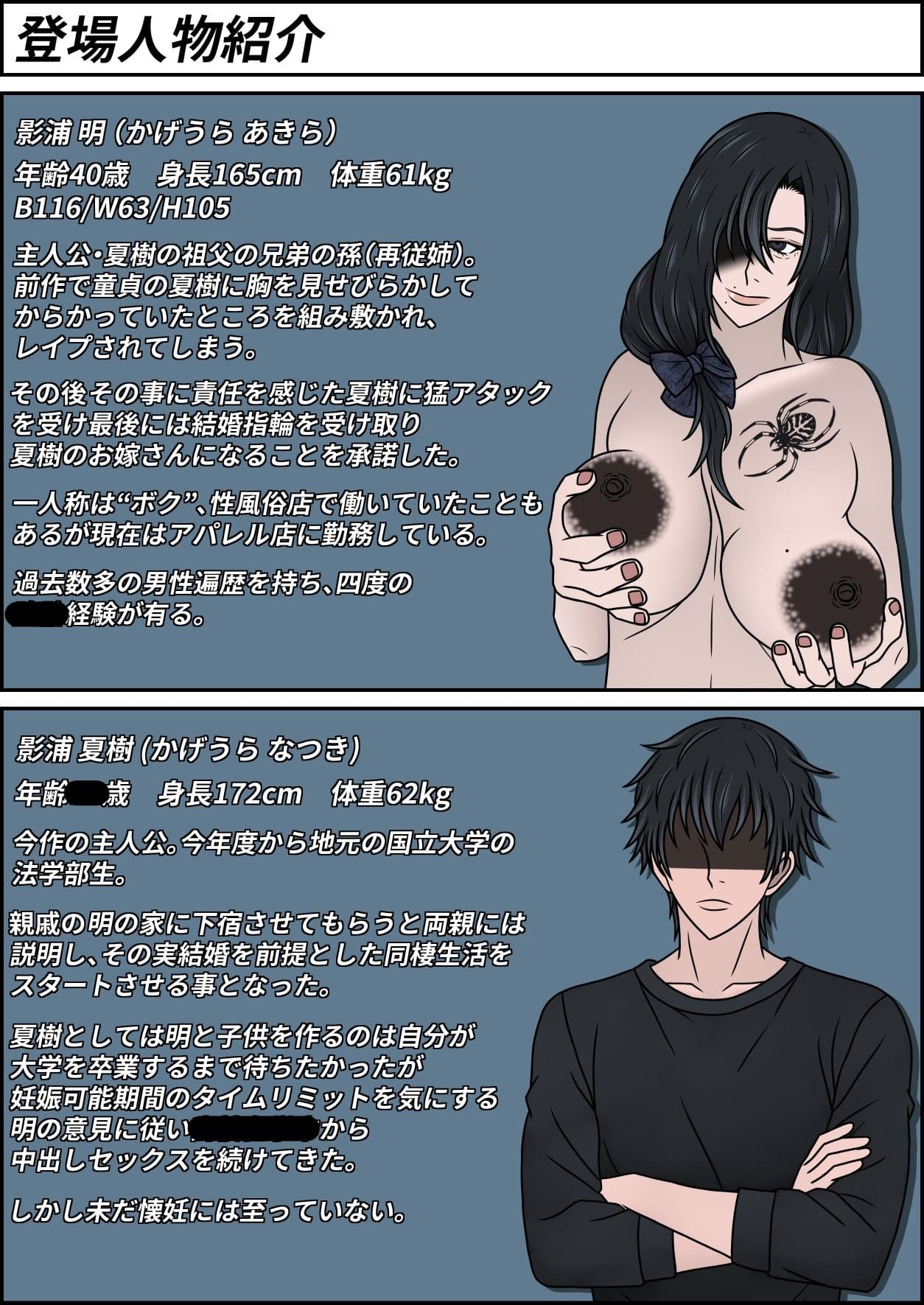 母乳が出る親戚のダウナーお姉さん（40）をお嫁さんにする話 その2 サンプル1