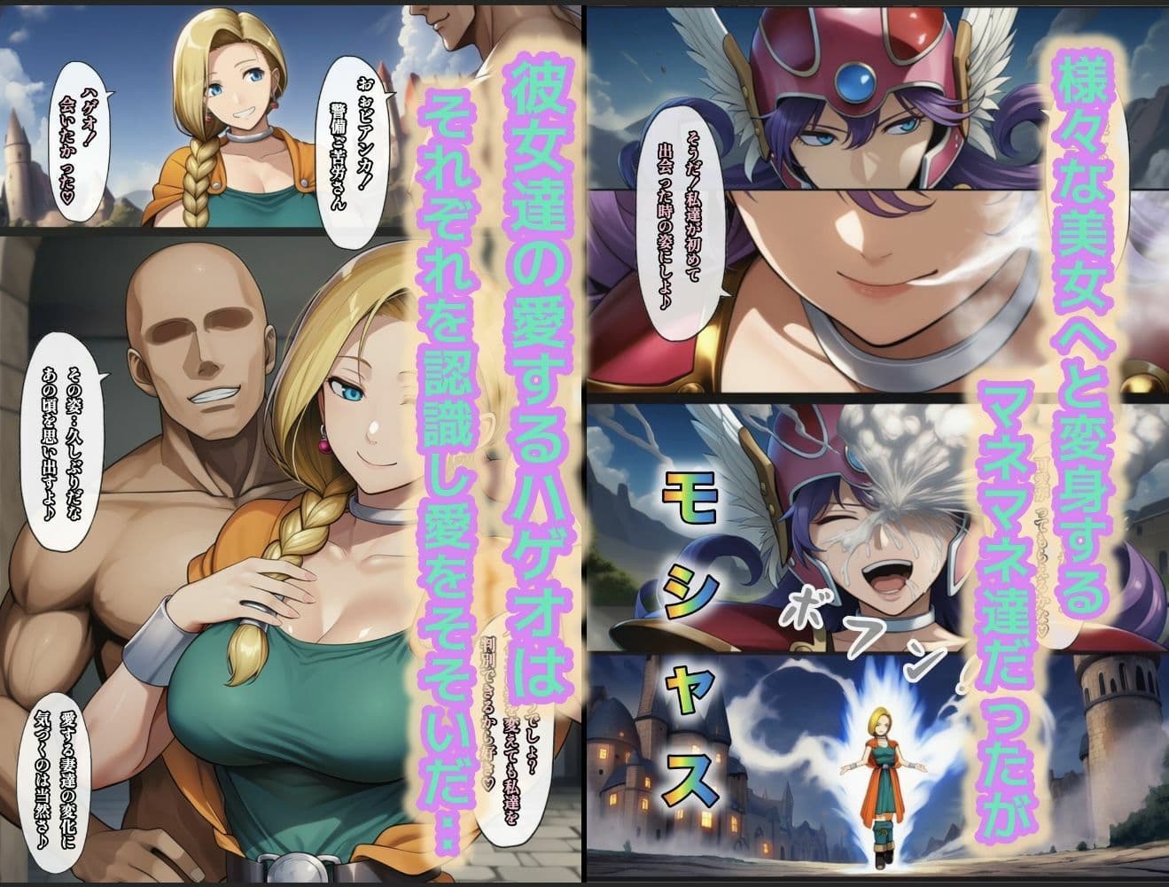 何故かマネマネ（♀）ばかり仲間になる魔物使いの話 最終話単品版 サンプル4