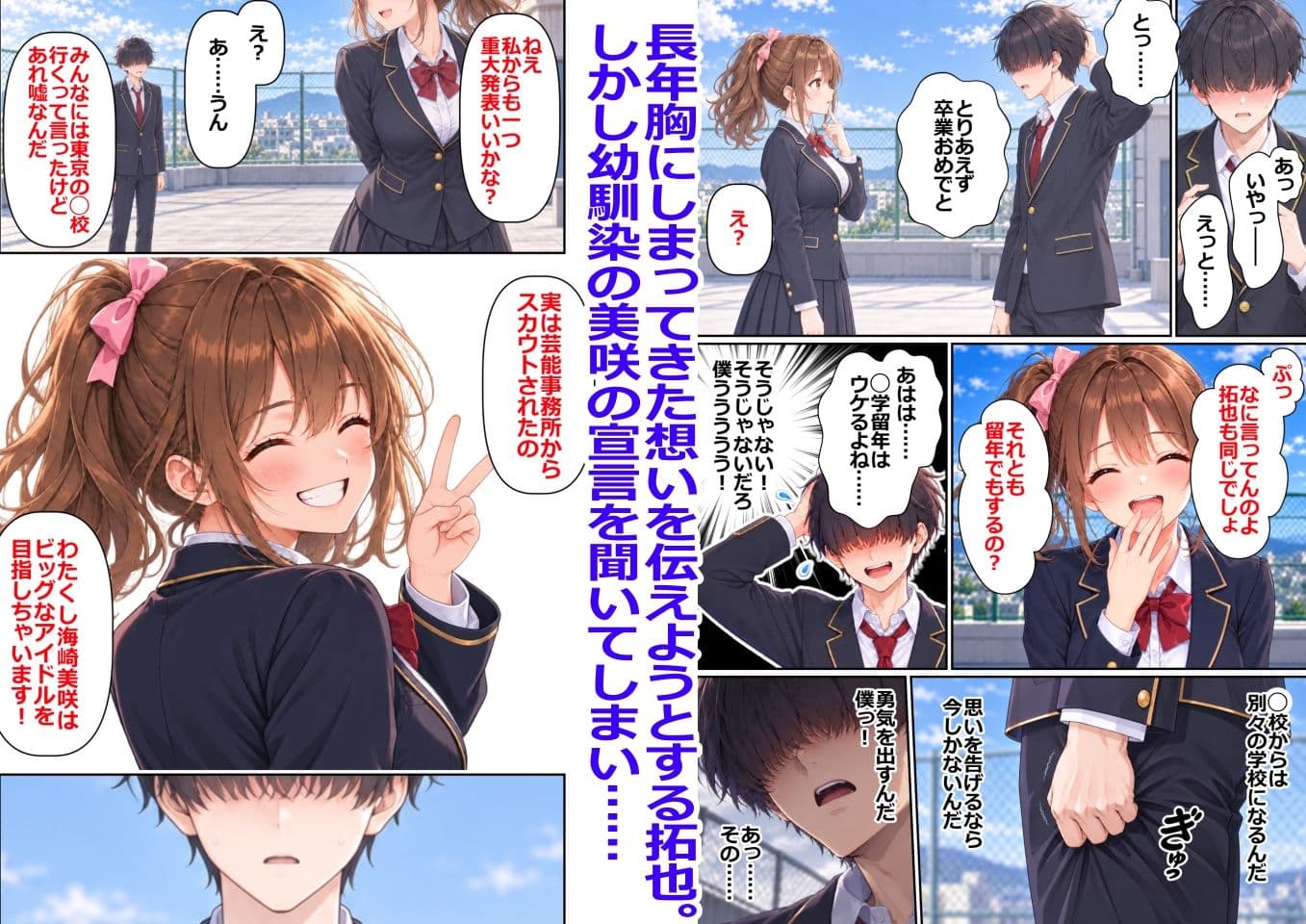 幼馴染がそこそこのアイドルになるまでに払った代償の記録 サンプル1