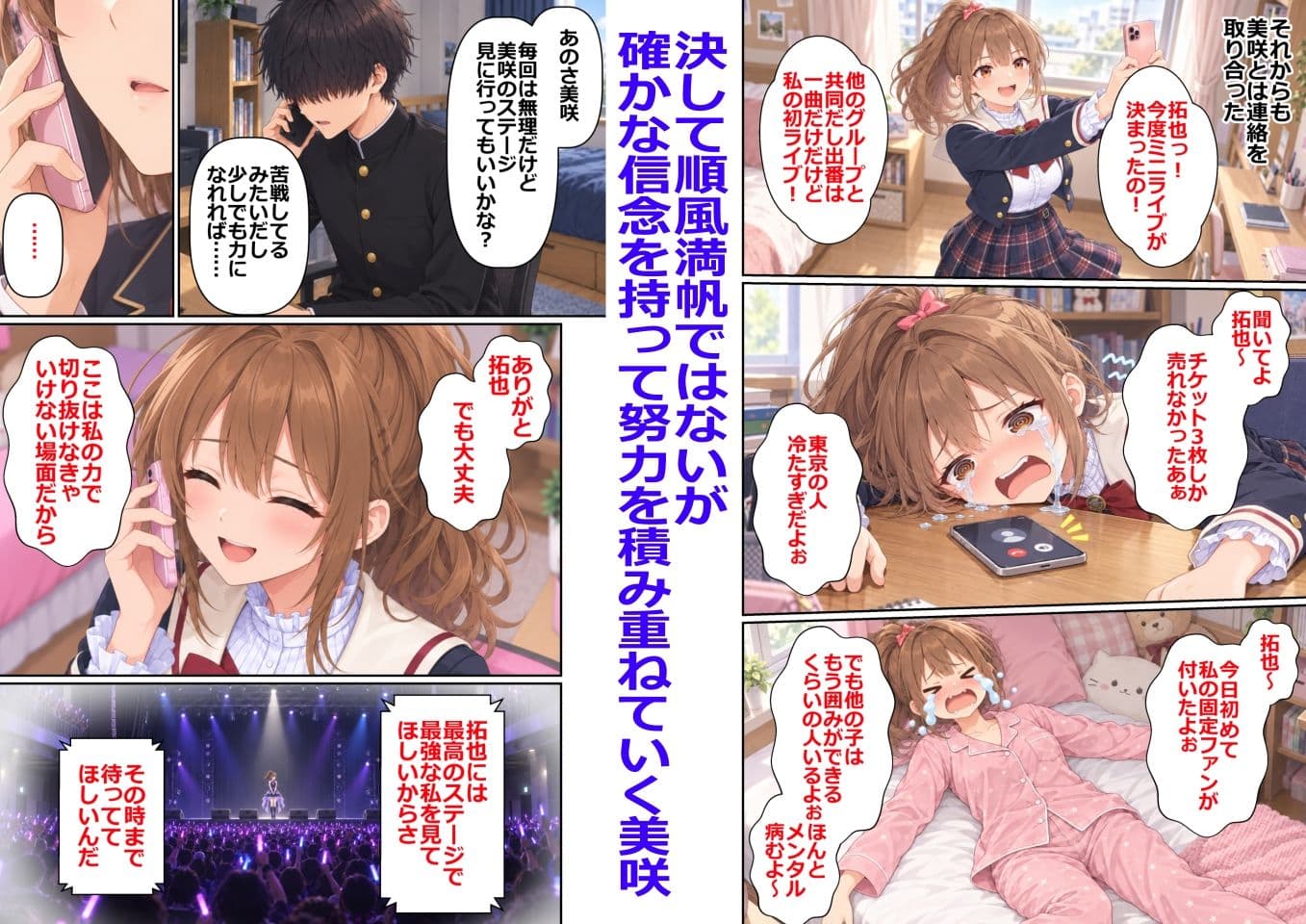 幼馴染がそこそこのアイドルになるまでに払った代償の記録 サンプル4