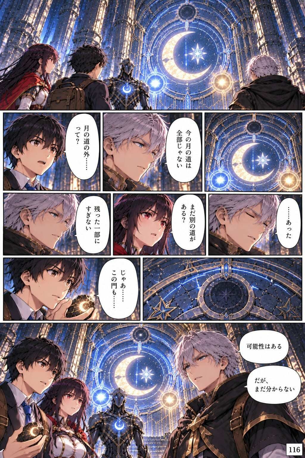 【全11話・約110P・フルカラー】異世界転移したら美女だらけの宿屋に就職しました！？【第2部】「失われた月の道」 サンプル6