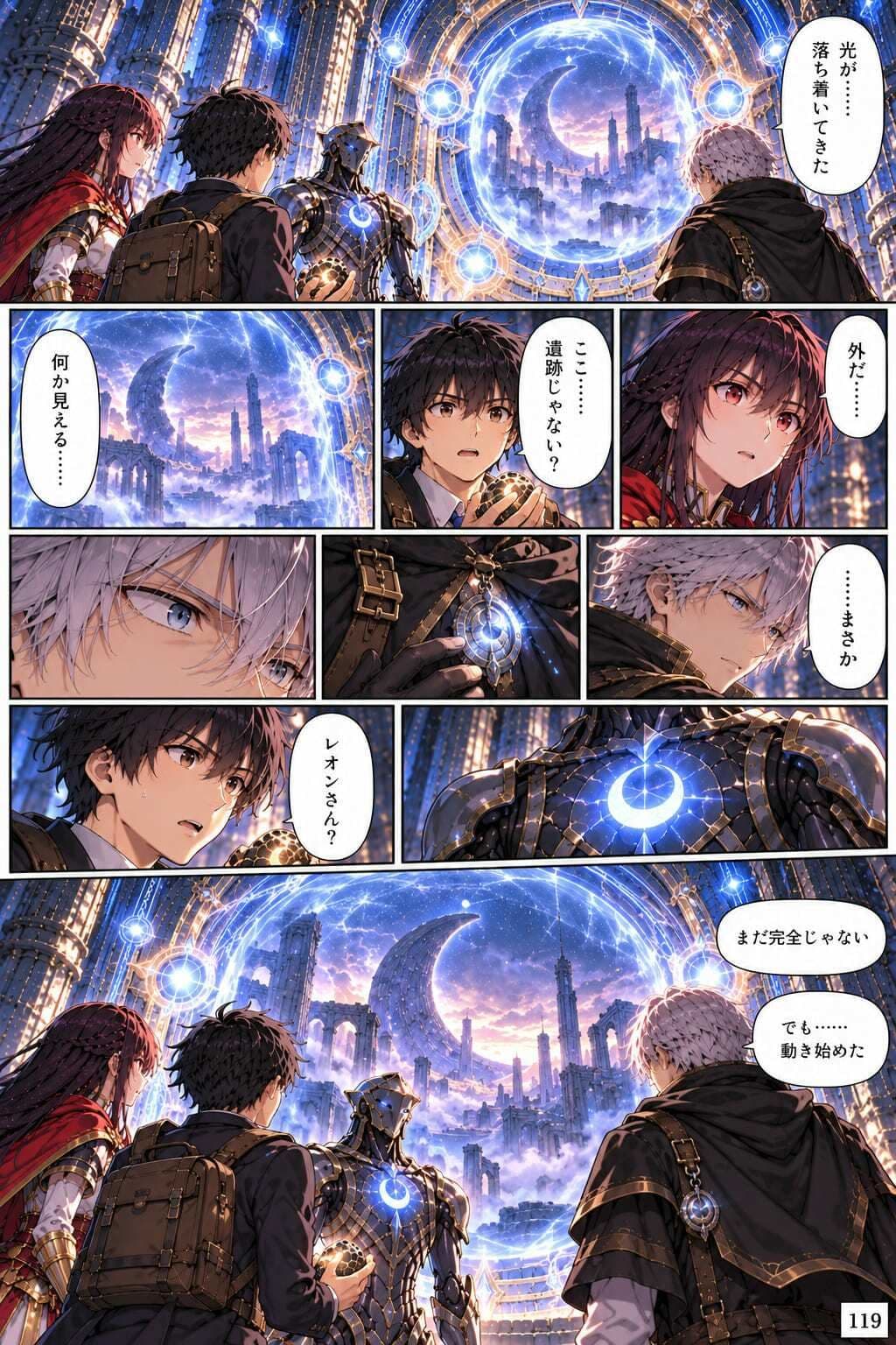 【全11話・約110P・フルカラー】異世界転移したら美女だらけの宿屋に就職しました！？【第2部】「失われた月の道」 サンプル9