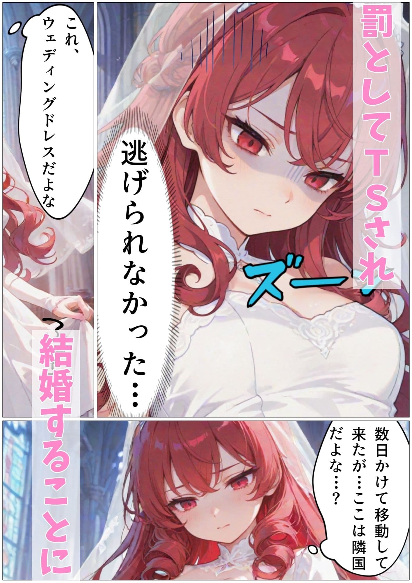 婚約破棄した俺がTSされて娶られる話 サンプル2