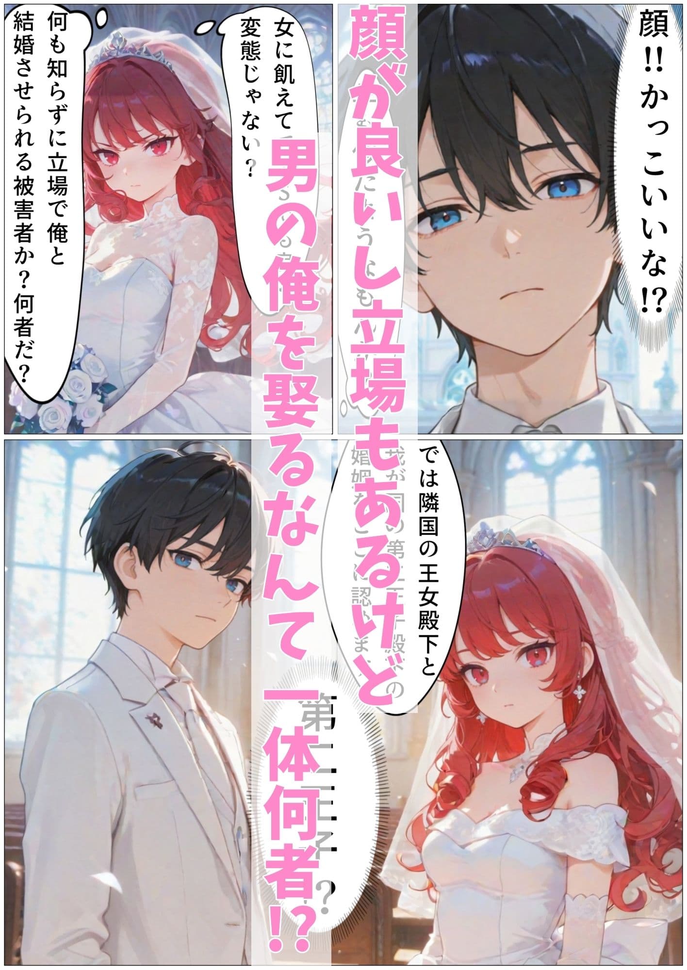 婚約破棄した俺がTSされて娶られる話 サンプル3